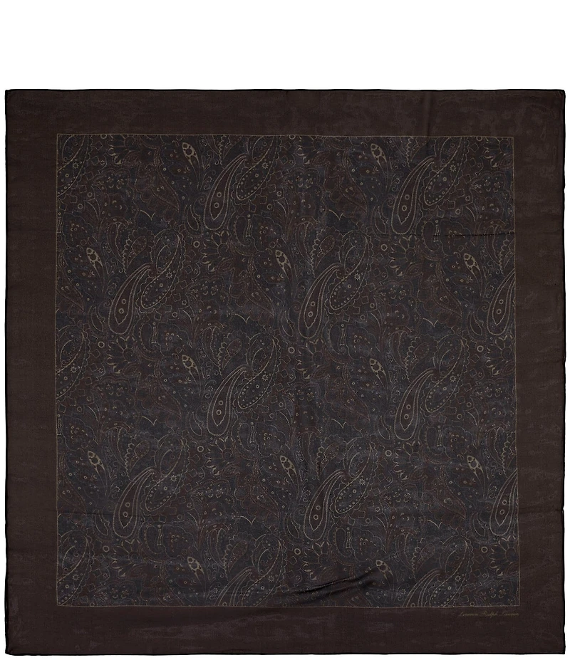 Lauren Ralph Lauren Paisley Square Scarf