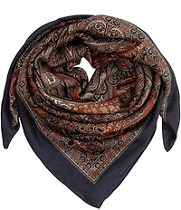 Lauren Ralph Lauren Paisley Wool Square Scarf
