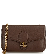 Lauren Ralph Lauren Pebbled Leather Bradley Crossbody Wallet