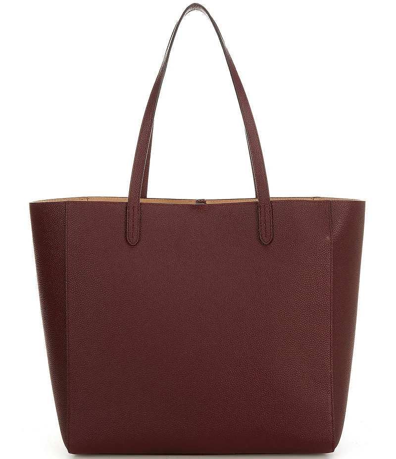 Lauren Ralph Lauren Cameryn Large Pebbled Leather Tote Bag