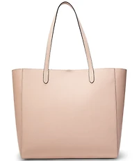 Lauren Ralph Lauren Cameryn Large Pebbled Leather Tote Bag