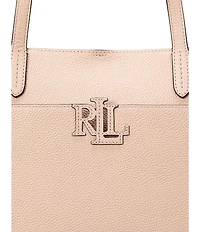 Lauren Ralph Lauren Cameryn Large Pebbled Leather Tote Bag