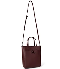 Lauren Ralph Lauren Cameryn Small Pebbled Leather Tote Bag
