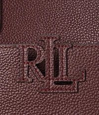 Lauren Ralph Lauren Cameryn Small Pebbled Leather Tote Bag