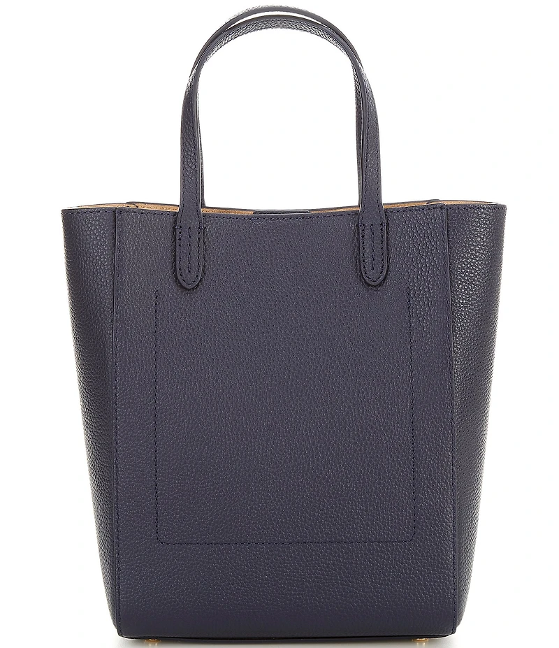 Lauren Ralph Lauren Cameryn Small Pebbled Leather Tote Bag