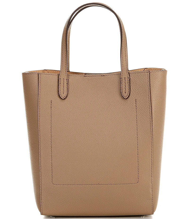 Lauren Ralph Lauren Cameryn Small Pebbled Leather Tote Bag