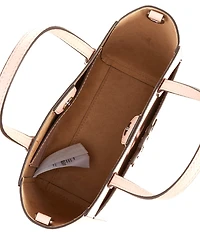Lauren Ralph Lauren Cameryn Small Pebbled Leather Tote Bag
