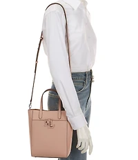 Lauren Ralph Lauren Cameryn Small Pebbled Leather Tote Bag