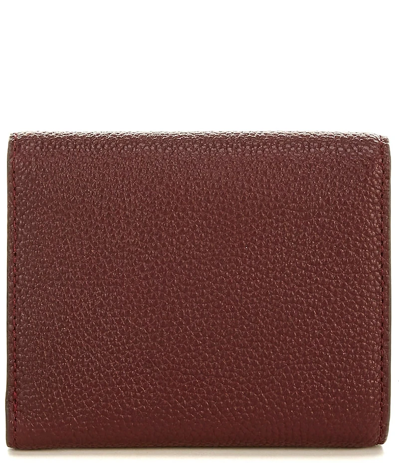 Lauren Ralph Lauren Cameryn Small Pebbled Flap Wallet