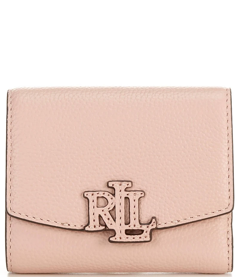 Lauren Ralph Lauren Cameryn Small Pebbled Flap Wallet