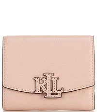 Lauren Ralph Lauren Cameryn Small Pebbled Flap Wallet
