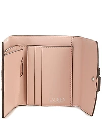 Lauren Ralph Lauren Cameryn Small Pebbled Flap Wallet
