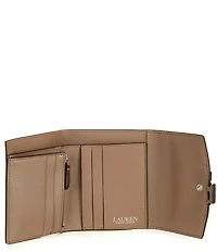 Lauren Ralph Lauren Cameryn Small Pebbled Flap Wallet