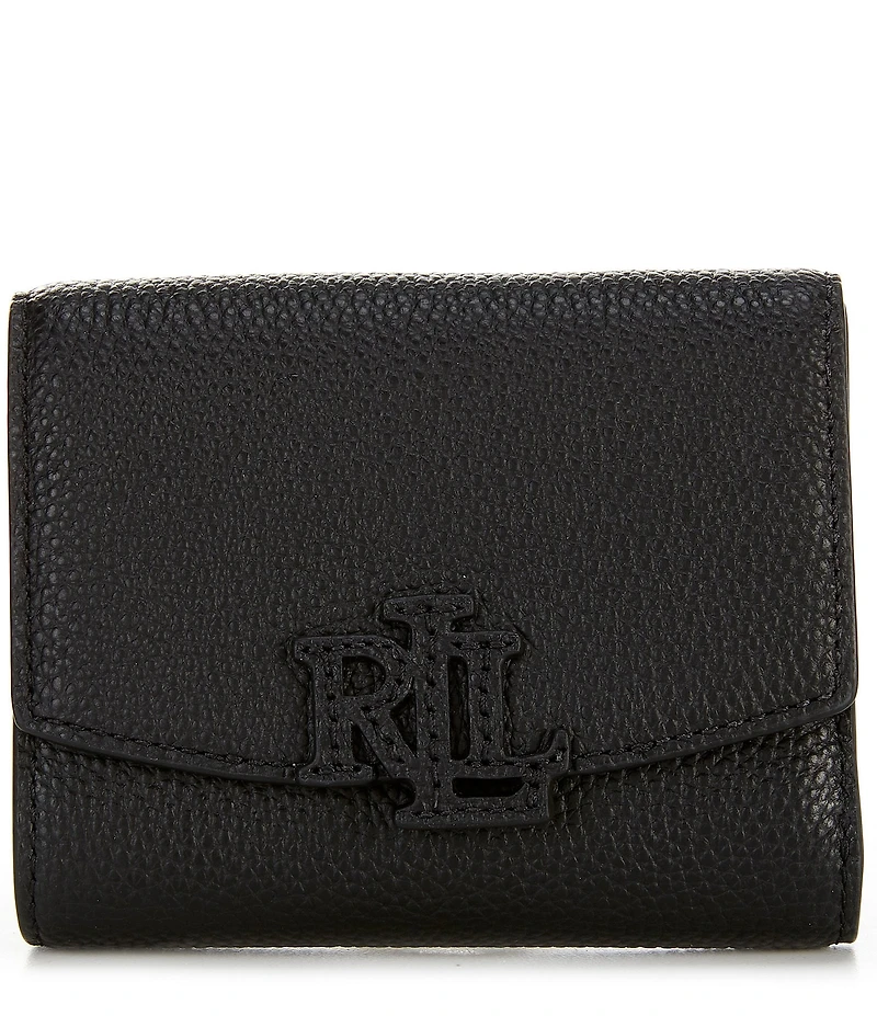 Lauren Ralph Lauren Cameryn Small Pebbled Flap Wallet