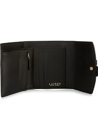 Lauren Ralph Lauren Cameryn Small Pebbled Flap Wallet