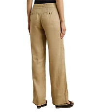 Lauren Ralph Lauren Petite Size Linen Wide Leg Pants