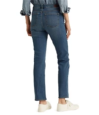 Lauren Ralph Lauren Petite Size Mid Rise Straight Leg Jeans