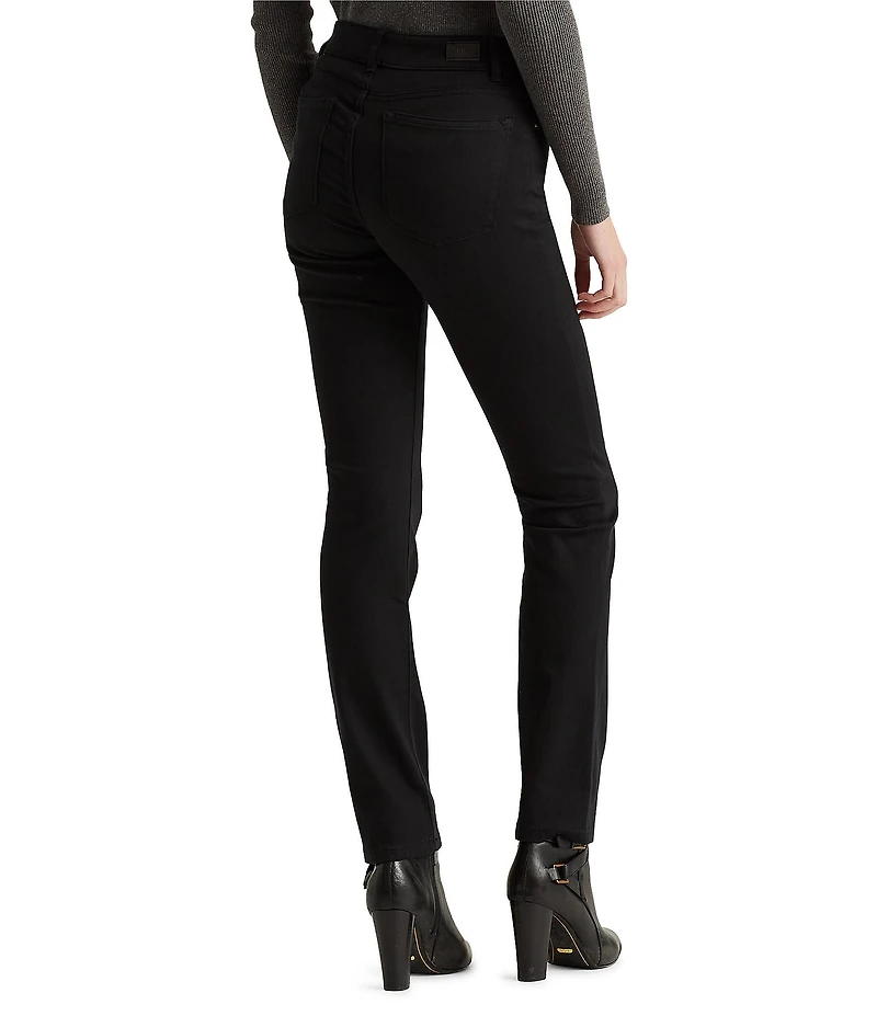 Lauren Ralph Lauren Petite Size Mid Rise Straight Leg Jeans