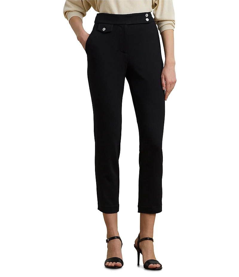 Lauren Ralph Lauren Petite Size Ponte Crop Pants
