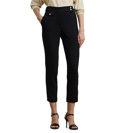 Lauren Ralph Lauren Petite Size Ponte Crop Pants