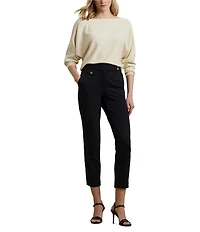 Lauren Ralph Lauren Petite Size Ponte Crop Pants