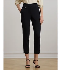 Lauren Ralph Lauren Petite Size Ponte Crop Pants