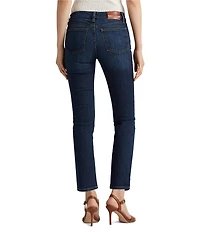 Lauren Ralph Lauren Petite Size Premier Straight Leg Jeans