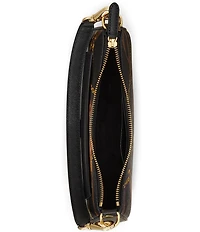 Lauren Ralph Lauren Danni Medium Leather Shoulder Bag