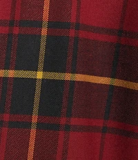 Lauren Ralph Lauren Plaid Wool Blend Double Breasted Blazer