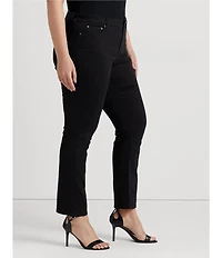 Lauren Ralph Lauren Plus Size Straight Leg Mid Rise Jeans