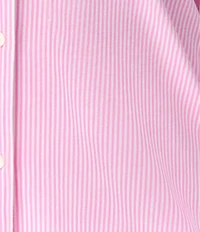 Lauren Ralph Lauren Plus Size Striped Notch Collar 3/4 Sleeve Button Front Capri Pajama Set