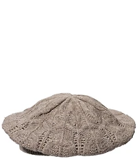 Lauren Ralph Lauren Pointelle Beret Hat