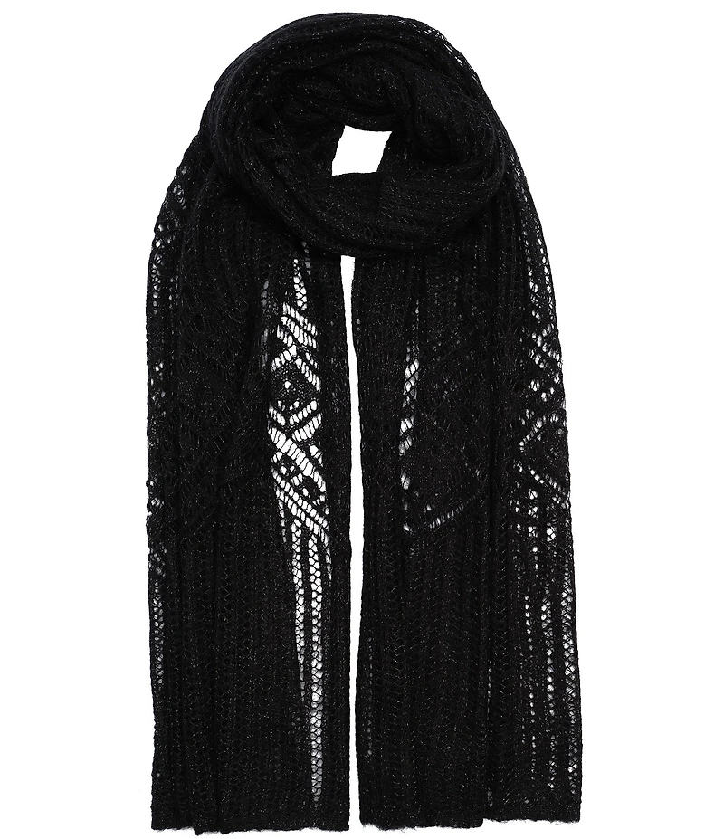 Lauren Ralph Lauren Pointelle Blanket Scarf Wrap