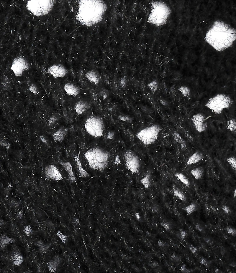 Lauren Ralph Lauren Pointelle Ruffle Pull Through Scarf