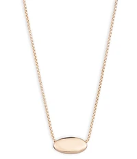 Lauren Ralph Lauren Puffy Pear Short Pendant Necklace