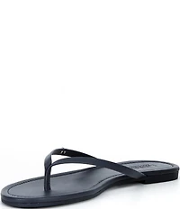 Lauren Ralph Lauren Raquel Leather Thong Flip Flops