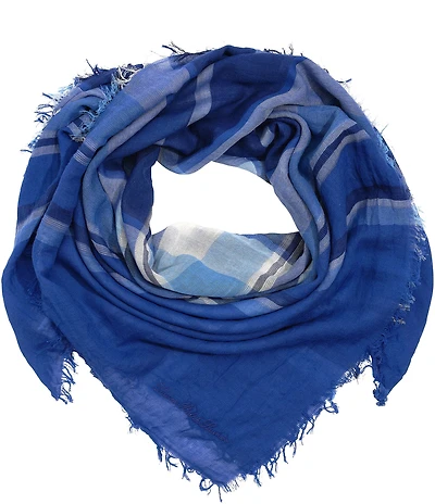 Lauren Ralph Lauren Resort Plaid Square Scarf