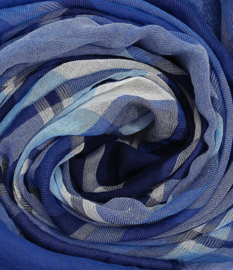 Lauren Ralph Lauren Resort Plaid Square Scarf