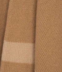 Lauren Ralph Lauren Ribbed Knit Cashmere V-Neck 3/4 Sleeve Sweater Poncho