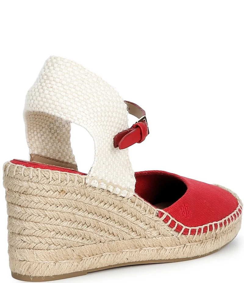 Lauren Ralph Lauren Robby Canvas Wedge Espadrilles