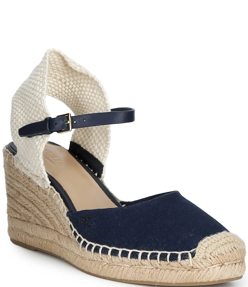Lauren Ralph Lauren Robby Canvas Wedge Espadrilles