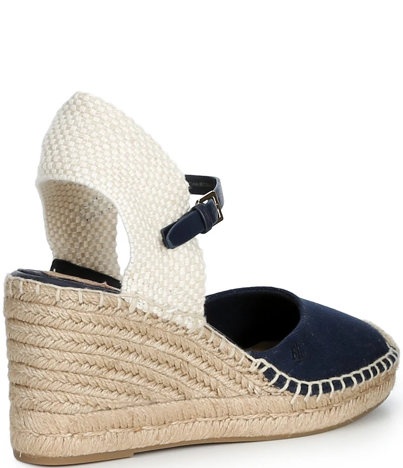 Lauren Ralph Lauren Robby Canvas Wedge Espadrilles