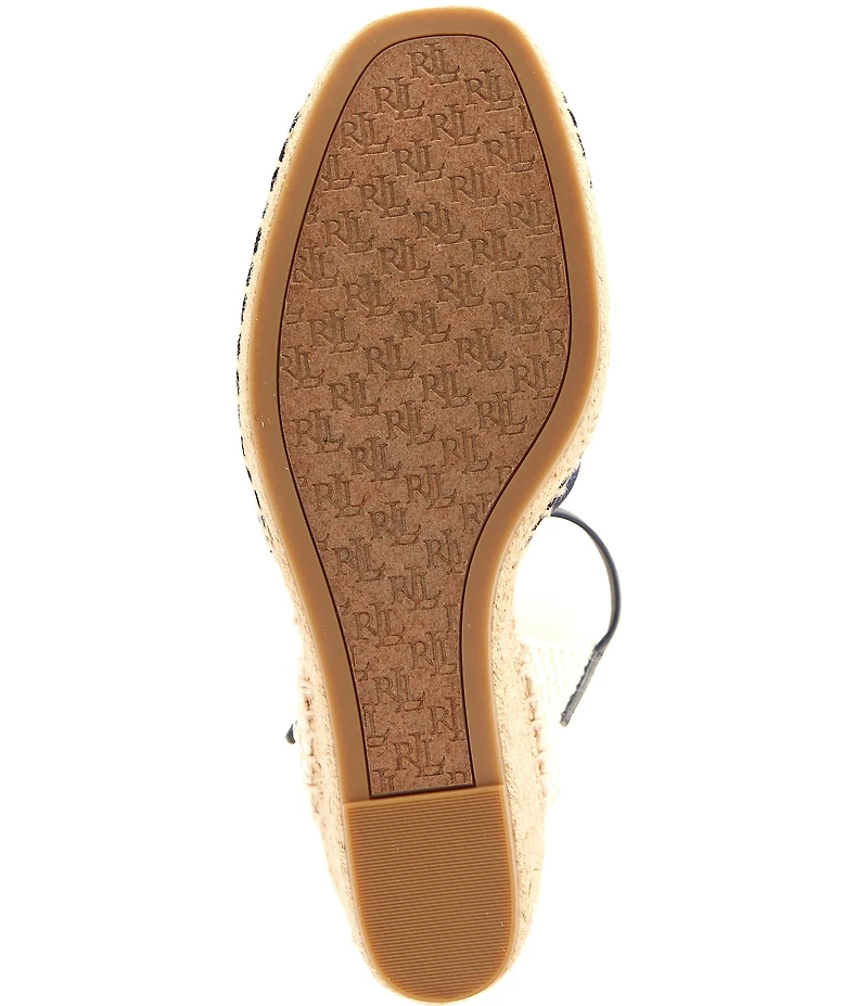 Lauren Ralph Lauren Robby Canvas Wedge Espadrilles