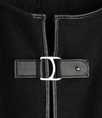 Lauren Ralph Lauren Ruana With Equestrian Buckle