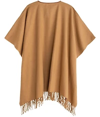 Lauren Ralph Lauren Ruana With Equestrian Buckle