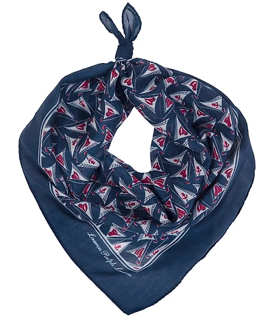 Lauren Ralph Lauren Sails Small Square Scarf