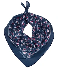 Lauren Ralph Lauren Sails Small Square Scarf