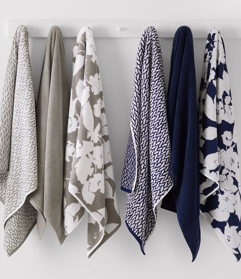 Lauren Ralph Lauren Sanders Floral Antimicrobial Bath Towels