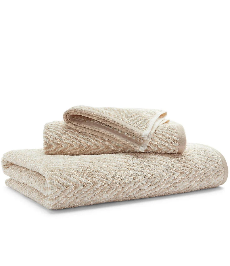 Lauren Ralph Lauren Sanders Herringbone Antimicrobial Bath Towels