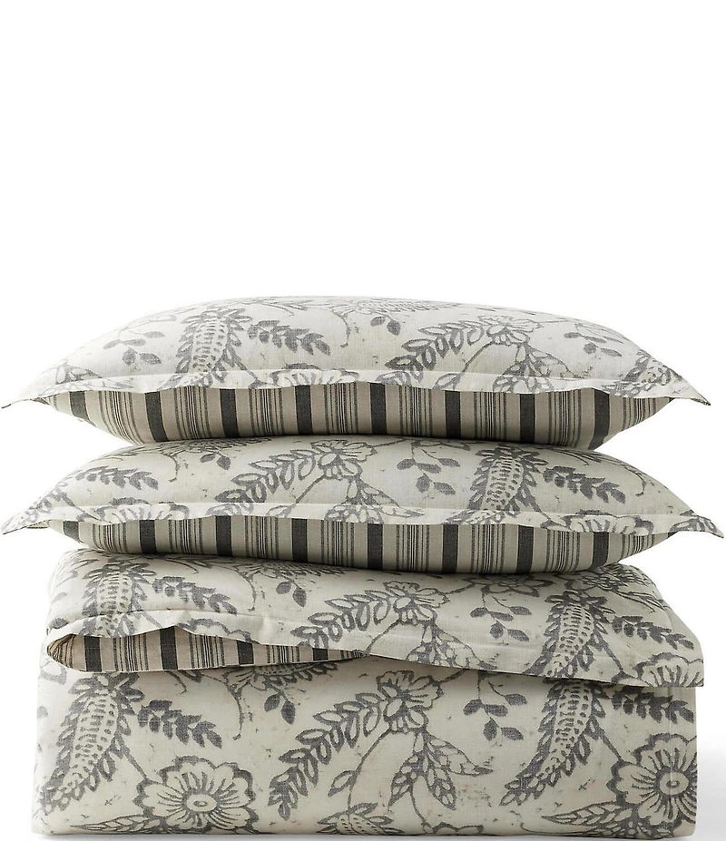 Lauren Ralph Lauren Sara Floral Paisley Reversible Duvet Cover Mini Set